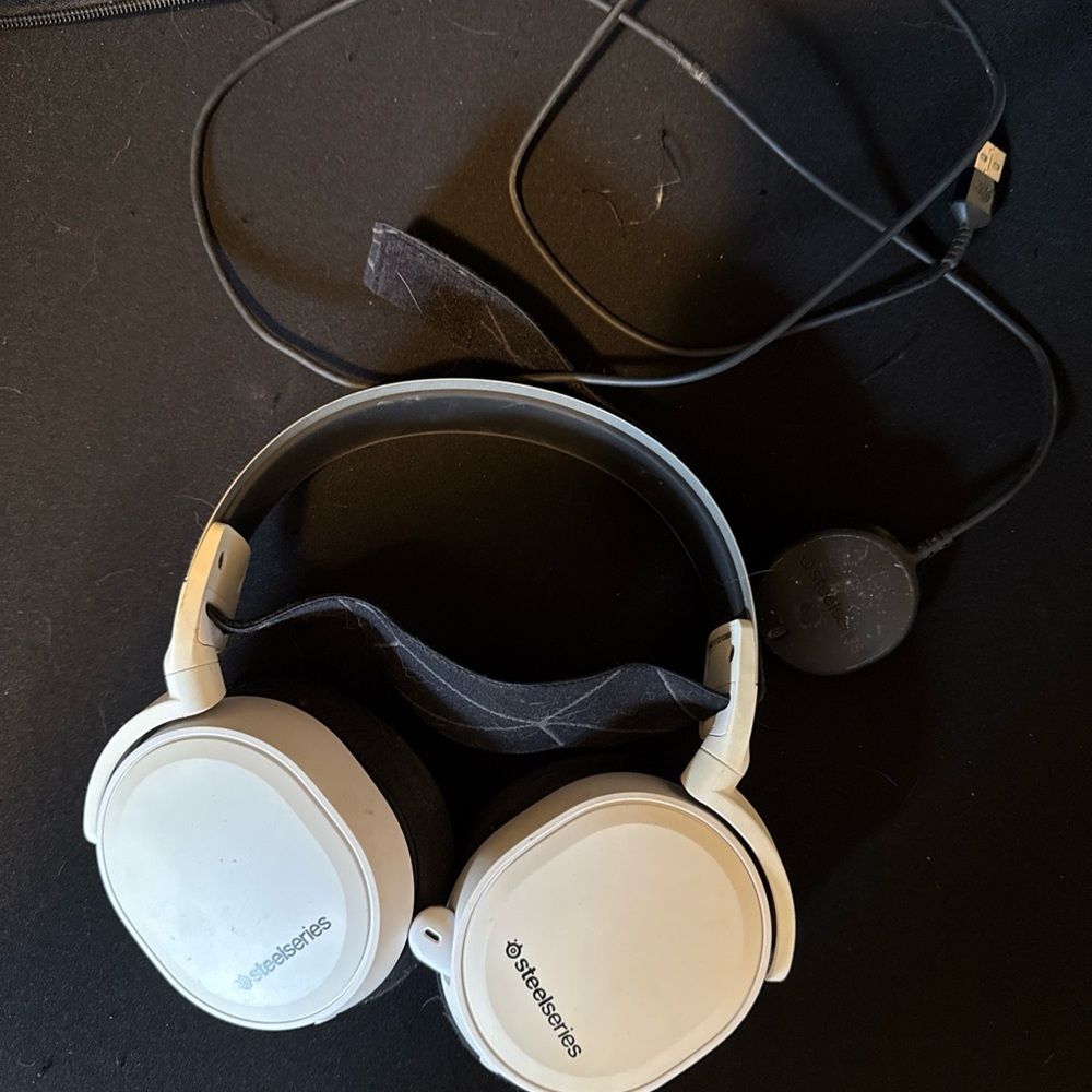SteelSeries White Gaming Headset